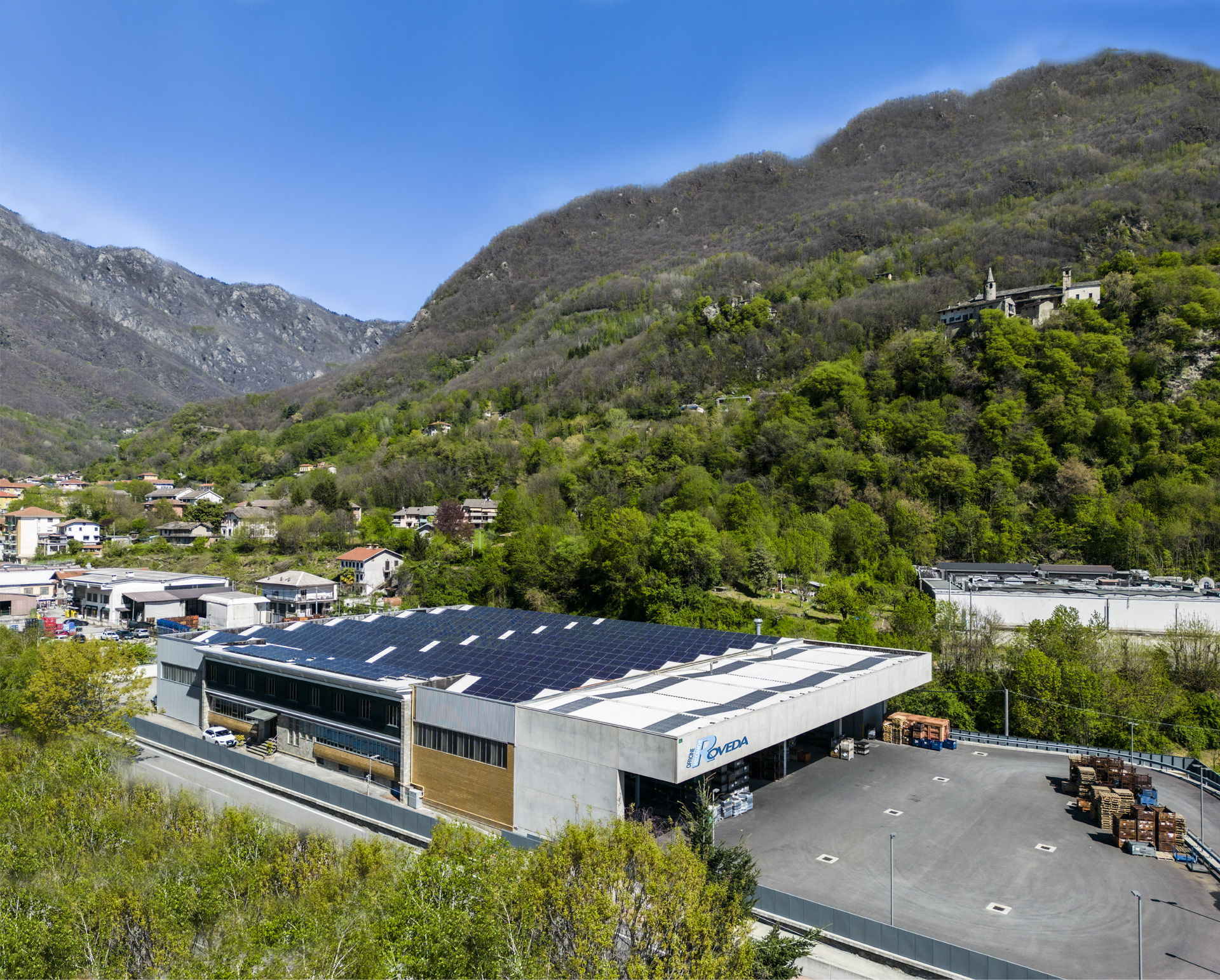 Capannone Azienda Roveda